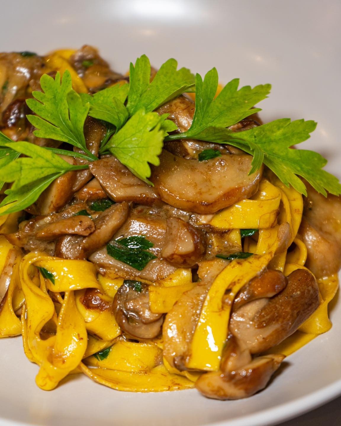 Pasta fresca con funghi porcini da Donna Anna